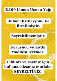 Resim %100 Saf Limon Kabuğu Yağı - 2 X 10 Ml 20 ML 