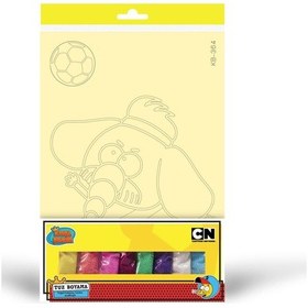 Resim Kb-364 Kral Şakir Tuz Boyama Oyunu Eğitici Aktivite Kum Boyama 