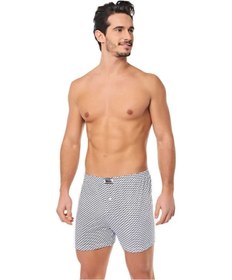 Resim Erkek Karışık Paket Desenli Boxer 6'lı Yeni Sezon Karışık Renk 