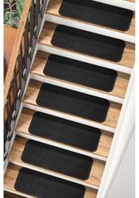 Resim Kare Bukle Halıdan Ekonomik Basamak Ve Merdiven Paspası - Siyah / Adet Olarak Satılır Null 