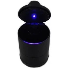 Resim Otovo Oto Mavi LED Işıklı Küllük Isıya Dayanıklı 
