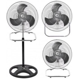 Resim Master F100 3in1 18'' (45 CM) 80 Watt 220 Volt Monofaze Sanayi Tipi Ayaklı/duvar/masa Vantilatörü 