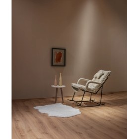 Resim Sallanır Sandalye | Emzirme Koltuğu | Metal Ayaklı Ergonomik ve Konforlu Tasarım 