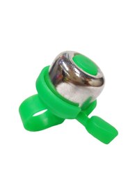 Resim Sarissa Çocuk Bisikleti Zil 1. Kalite Plastik Gövde Metal Çan Yeşil Gümüş Gümüş - Yeşil 