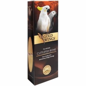 Resim Gold Wings Premium Mürekkep Balığı Kemiği Gaga Taşı Büyük Boy 