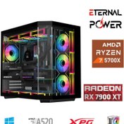 Resim ETERNAL POWER RYZEN 7 5700X 32G DDR4 1TB M.2 RX7900XT A520 A750W 