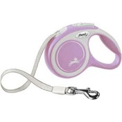 Resim Flexi New Comfort 5 Mt Şerit Otomatik Tasma Small Rose Pembe 