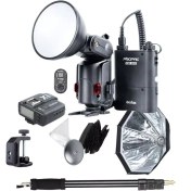 Resim Godox WITSTRO 180W Mini Paraflash Full Set Nikon 