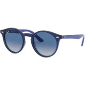 Resim Ray-Ban Rj9064S 70624L Mavi Degrade Yuvarlak Çocuk Güneş Gözlüğü 