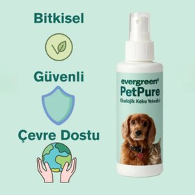 Resim PetPure Evcil Hayvan Koku Giderici - Doğal ve Vegan Koku Giderici Sprey -125 ml 