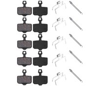 Resim Yaleker Avid Elixir 1-9 R Cr Mag Sram İçin 5 Çift Yüksek Performanslı Bisiklet Disk Fren Balatası, Metal Bazlı, Sessiz Ve Dayanıklı 