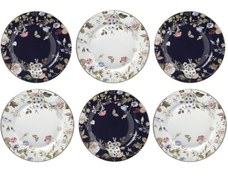 Resim Lucky Art Fleurısse Bone 27Cm 6Lı Tabak Seti 