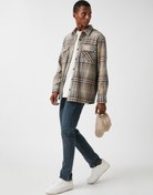 Resim Straight Fit Boru Paça Kot Pantolon - Mark Jean 