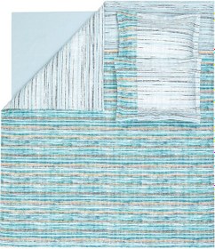 Resim Yataş Martin Çift Kişilik Ranforce Nevresim Takımı - Mavi 