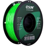 Resim eSUN 1,75 mm eTPU-95A Şeffaf Yeşil Filament (1 KG) 