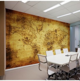 Resim Antik Dünya Haritası (549862246) 