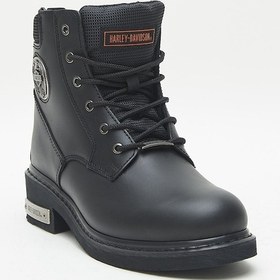 Resim Harley Davidson Jim Erkek Siyah Deri Bot-1218 Siyah 