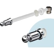 Resim İz Yapı Krom Uçlu Taharet Çubuğu 