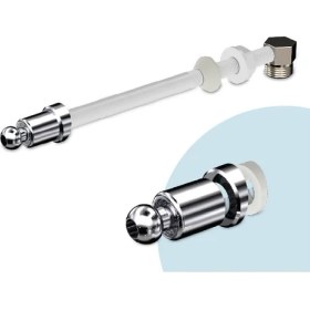 Resim İz Yapı Krom Uçlu Taharet Çubuğu 