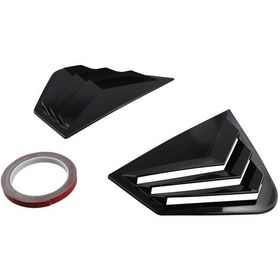 Resim Synodicmonth Kıa Optima K5 2011-2015 İçin Araç Arka Yan Cam Panjurları Trim Kapağı Panjur Çıkartmaları Çerçeve Araba Aksesuarları 