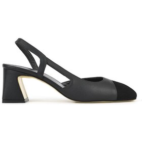 Resim Ziya, Kadın Hakiki Deri Topuklu Ayakkabı 1511030z2553 Siyah 1511030z2553 000 Siyah 