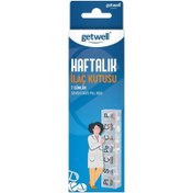 Resim Getwell Haftalık İlaç Kutusu 