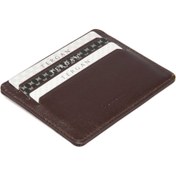 Resim Kahve Deri Unisex Kredi Kartlık - S1KK00001050-D06 
