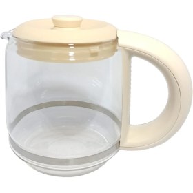 Resim Tefal My Tea Çay Makinesi Için Krem Renkli Uyumlu Cam Demlik 