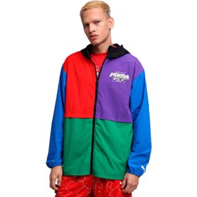 Resim Hoopaverse Erkek Çok Renkli Basketbol Rüzgarlık 63288702 