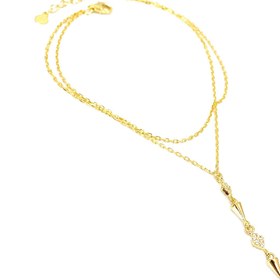 Resim Üç Karo İki Kurşun Gümüş Şahmeran - Gold 