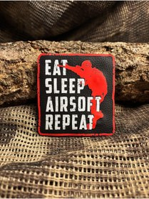 Resim THORSTORE Airsoft Repeat Patch/Peç/Arma (8,5 x 7,8cm) 