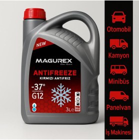 Resim magurex Kırmızı Organik Antifriz 3 L -50° 
