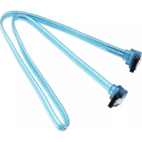 Resim Koodmax 50CM Sata 3.0 Data Kablosu - Iki Ucu 90 Derece L Tipi HDD SSD Bağlantı Kablosu 