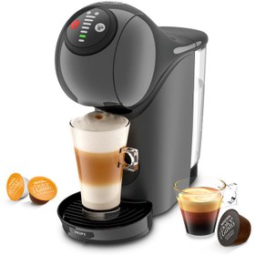 Resim Krups NESCAFE® Dolce Gusto® Genio S Plus KP340B10 kapsül kahve makinesi, 1500 W, 15 bar, Sıcak ve Soğuk fonksiyonu, Ayarlanabilir sıcaklık - Siyah 
