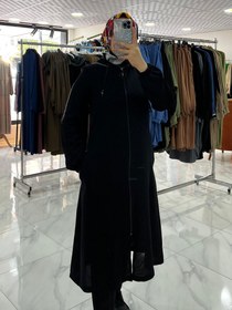 Resim Kapşonlu Fileli Kap - Siyah / 42 