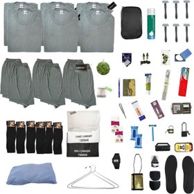 Resim 6'lı Full Havacı Bedelli Asker Paketi - Havacı Asker Tişörtü - 61 Parça Askeri İç Çamaşırı Çok Renkli 