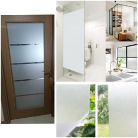 Resim ESEMİZ American 1. Sınıf Buzlu Cam Filmi Ev Banyo Ofis Balkon Cam Kumlama Folyosu 30 Cm X 10 Metre 