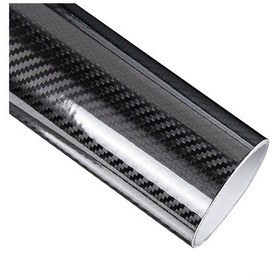 Resim Geeroyoo Siyah 5d Karbon Fiber Kaplama Film - Araç, Bilgisayar Ve Telefonlar İçin Şık Koruma Ve Dekorasyon 