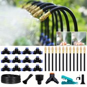 Resim DIY Serbest Bükülebilir Evrensel Sprey Seti - Sera Bahçe Çiçek Sulama ve Soğutma Sistemi için 