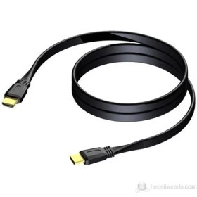 Resim ProCab BSV102/2 m Flat kablo HDMI A erkekten HDMI A erkeğe 2 m 
