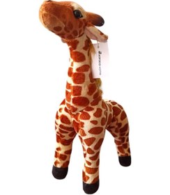 Resim Göklerdeki Zarafet Şimdi Yanınızda: 30 Cm'lik Sevimli Peluş Zürafa Çok Renkli 