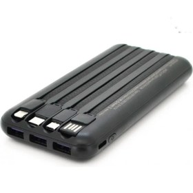 Resim Hepu HP-205 10000 Mah. Dijital Göstergeli 1to7 Powerbank 