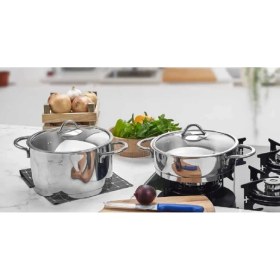 Resim Safinox Vision 28 X 17 Cm Çelik Derin Tencere 8,5 Litre 