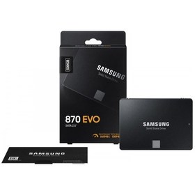 Resim SAMSUNG MZ-77E500BW 500GB 560/530MB/s 7mm SA A 3.0 SSD 870 EVO 
