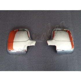 Resim Markadan Citroen Berlingo Krom Ayna Kapağı 1996-2008 2 Parça Abs 
