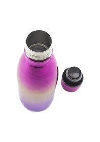 Resim Çelik Termos 350 Ml 304 Kalite Paslanmaz Mor 6 Saat Isı Yalıtım 
