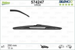 Resim SILECEK SUPURGESI ARKA 290mm MERCEDES W246 S204 . OPEL ASTRA G . PEUGEOT 407 508 5008 308 2008 