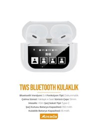 Resim Azeada AZ-BT12 TWS Bluetooth 5.4 Kulak İçi Kulaklık 