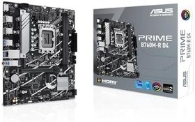 Resim Asus PRIME B760M-R D4 Intel B760 Soket 1700 DDR4 5333(OC) MHz mATX Gaming (Oyuncu) Anakart 