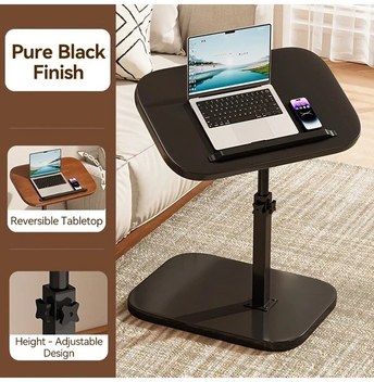 Sunshine022 Mıanqı Auto Katlanır Araç Masası Kaymaz Yüzey Hafif Taşınabilir Siyah